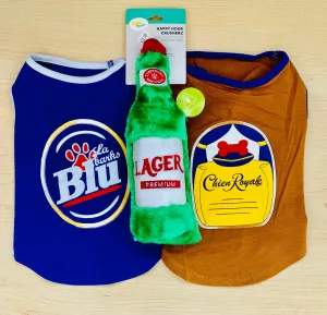 Fetchwear Summer T Shirt - La barks Blu SALE $1