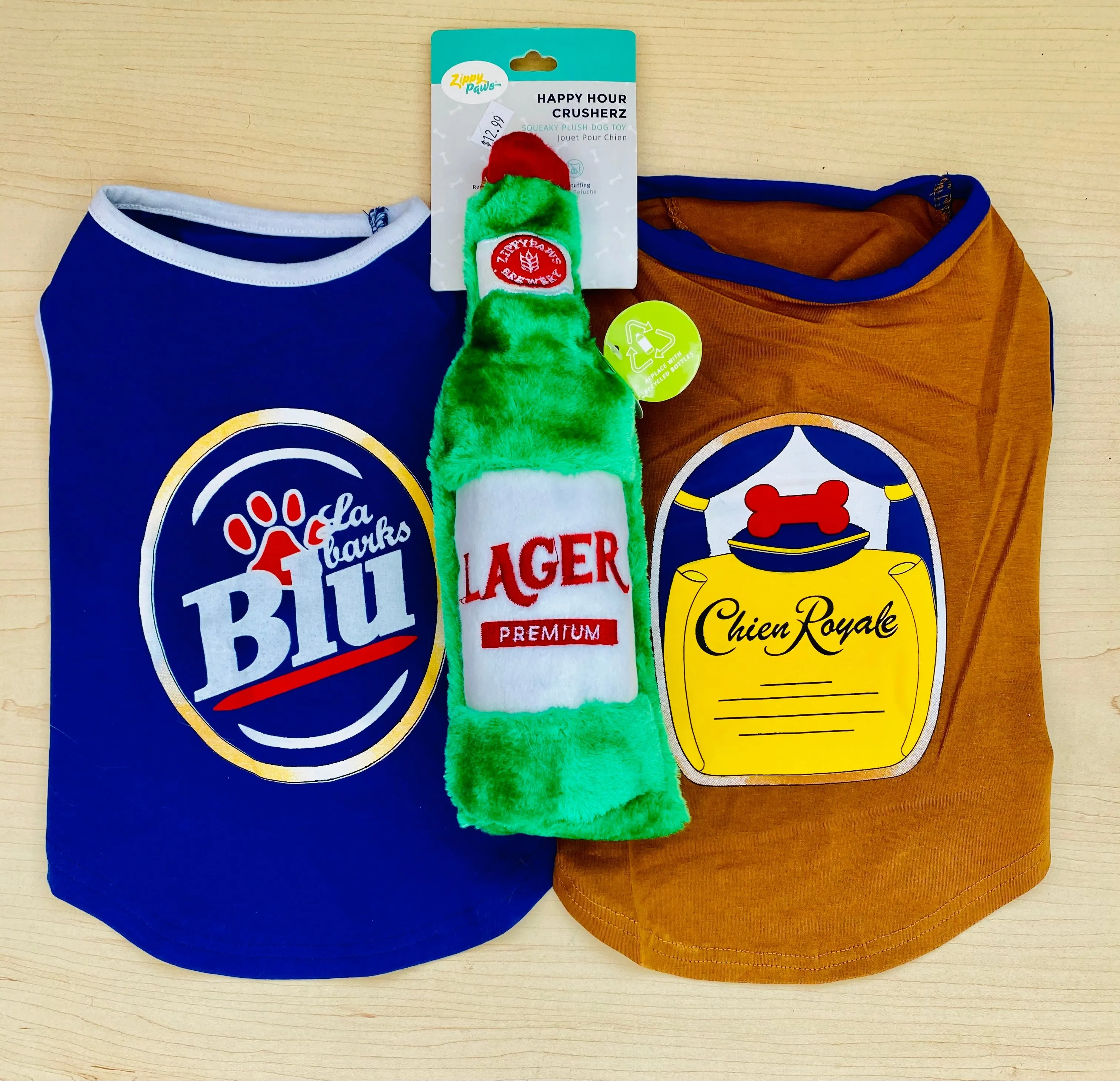 Fetchwear Summer T Shirt - La barks Blu SALE $1
