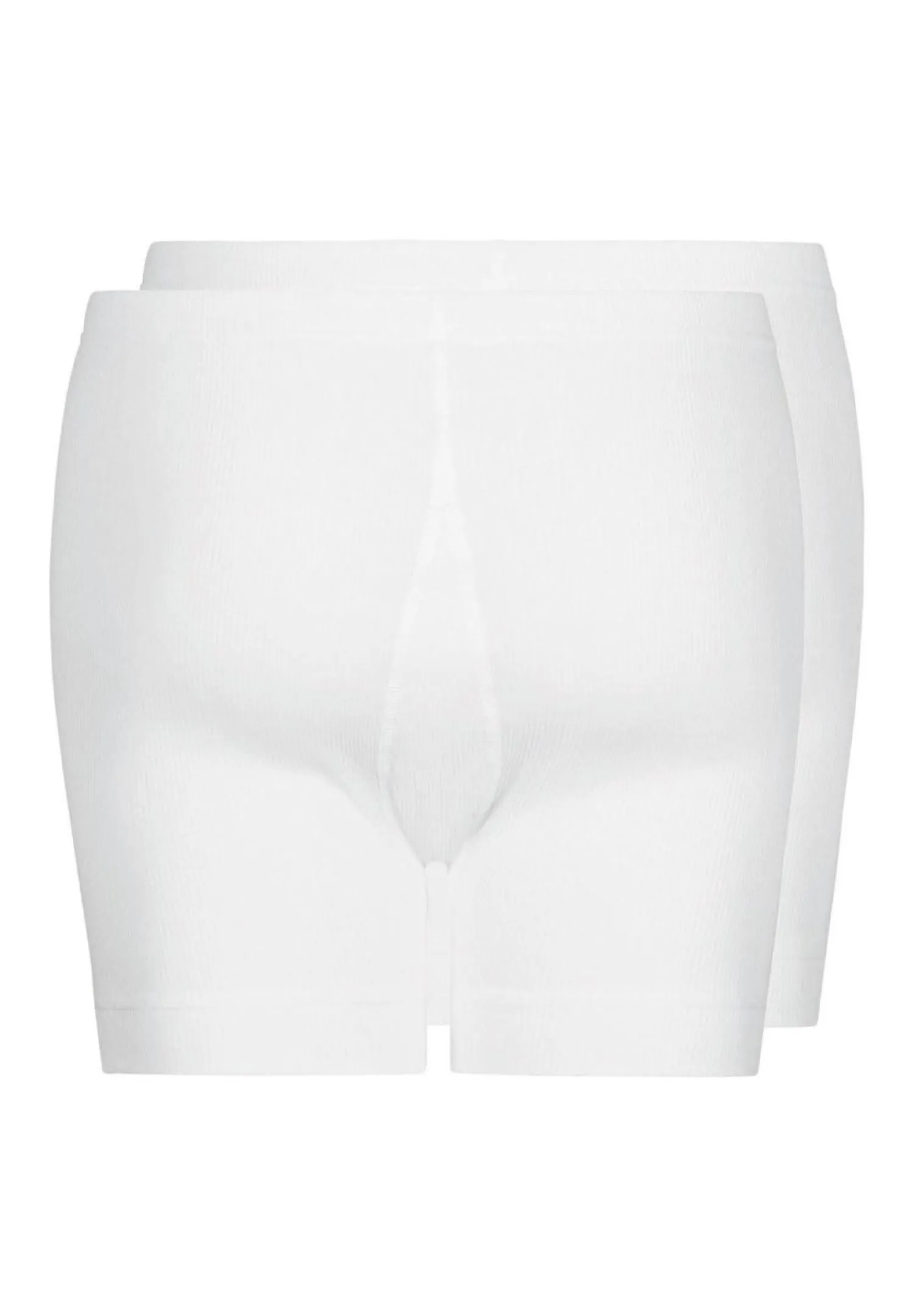 HUBER hautnah - Cotton Double Rib - Pants With Fly 2 Pack