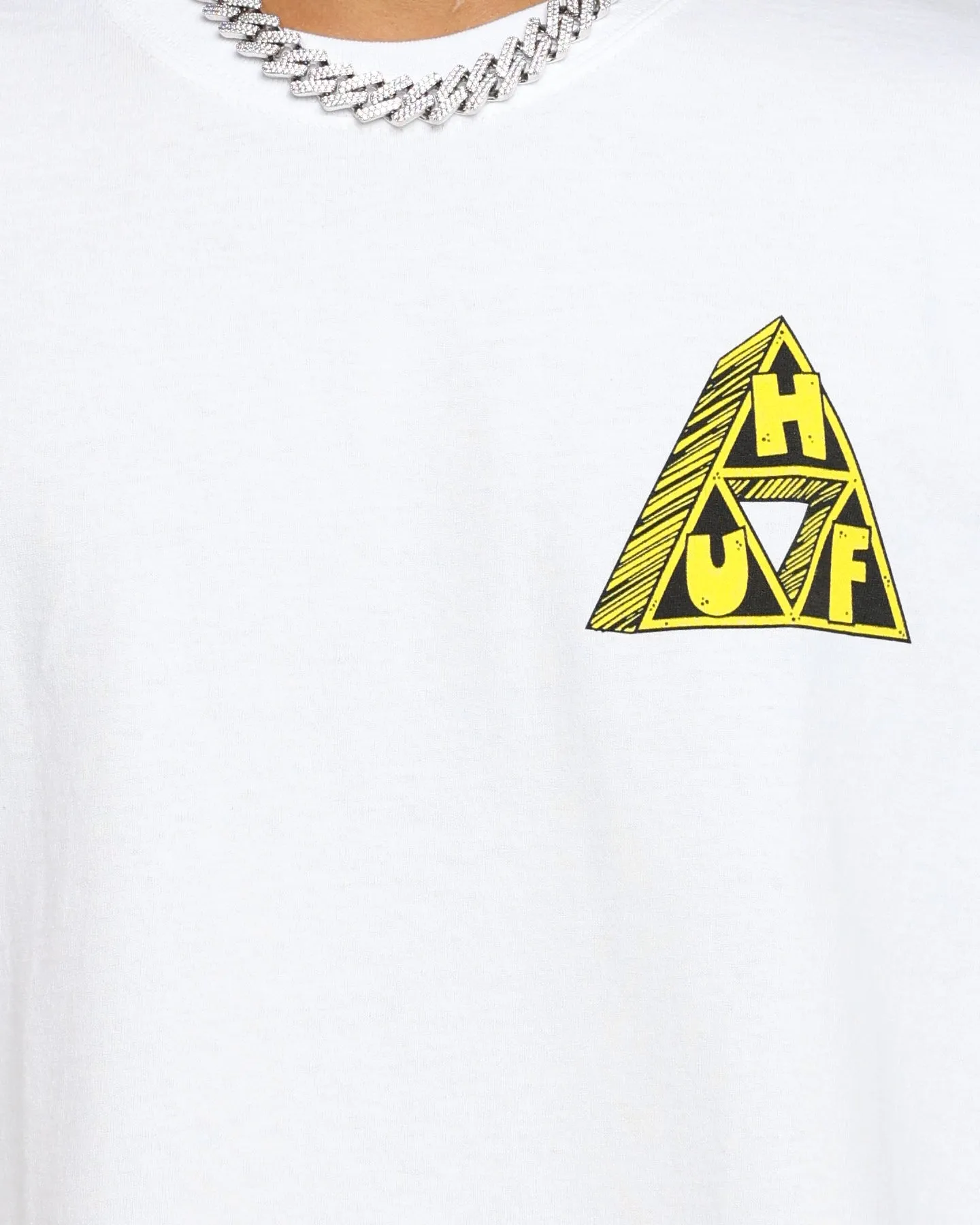 HUF Saturday Morning T-Shirt White