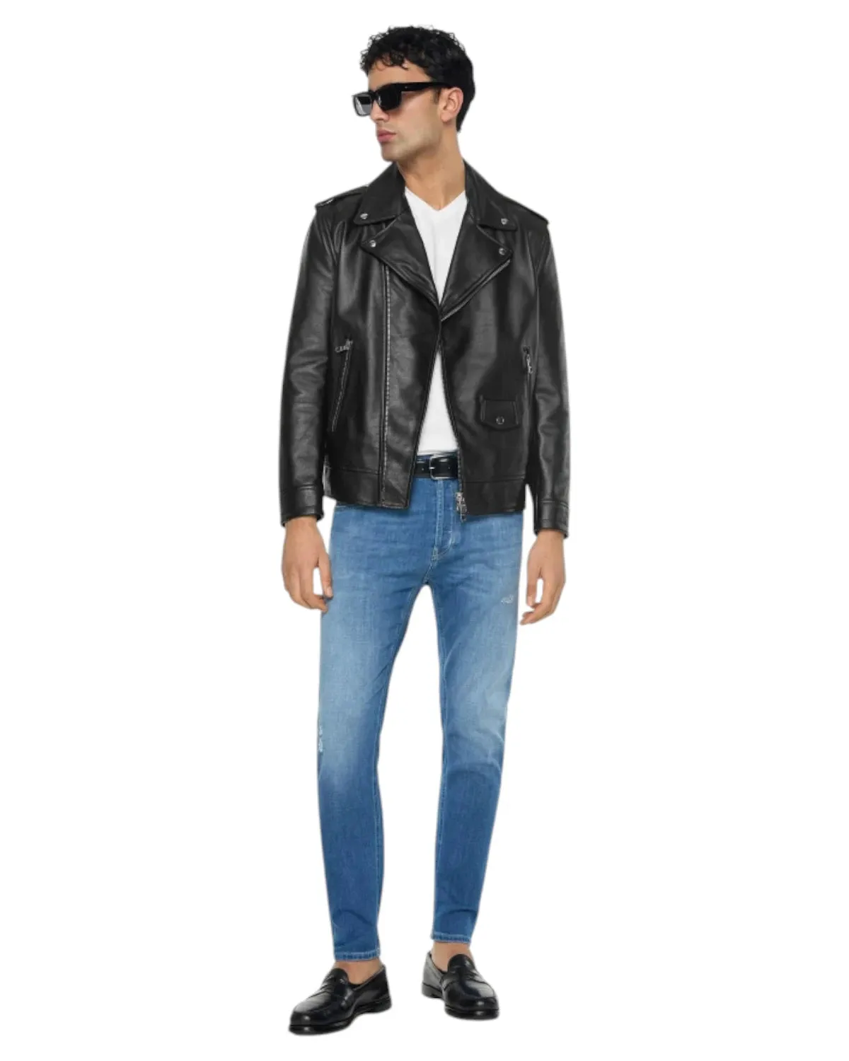 Jeans Dian Carrot Fit in Denim Stretch