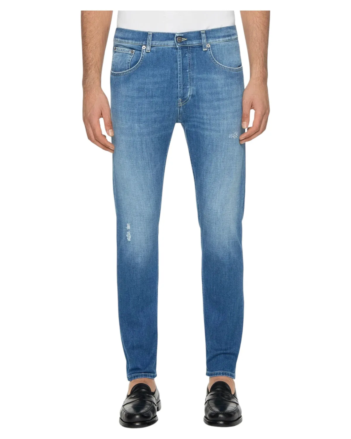 Jeans Dian Carrot Fit in Denim Stretch