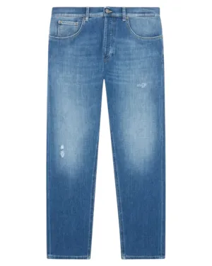Jeans Dian Carrot Fit in Denim Stretch