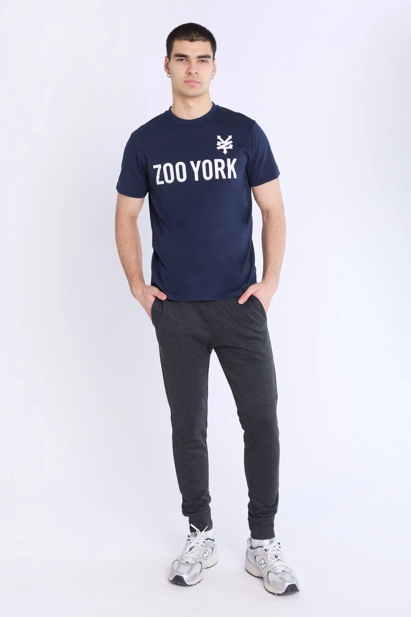Jogger sport en molleton homme