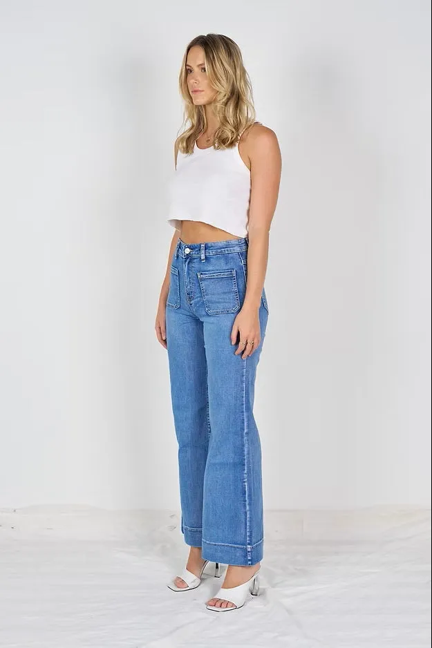 Kim Stretch Jean Lt Blue