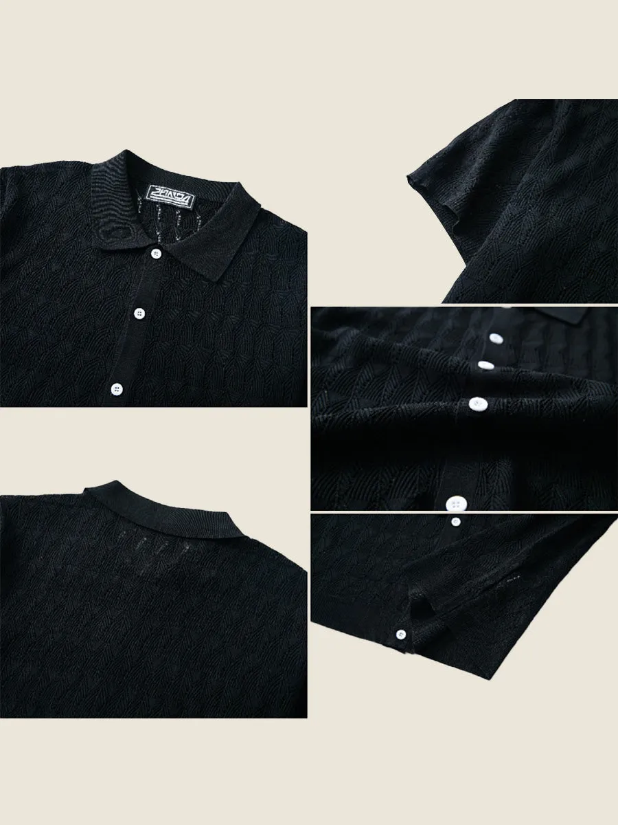 Knit Hollow Out Cardigan Top