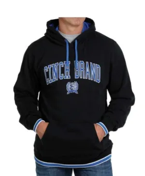 Mens Cinch Jumper Black/Blue