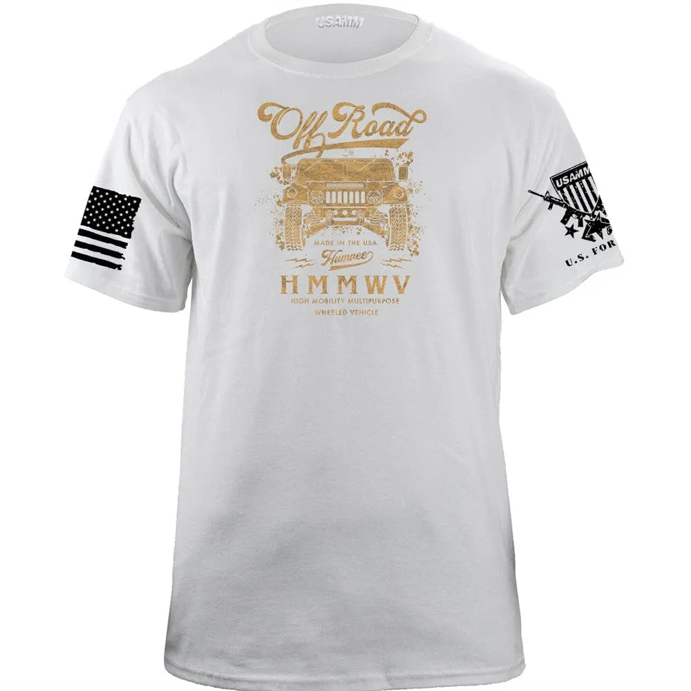 Off Roadin' Humvee Graphic T-shirt