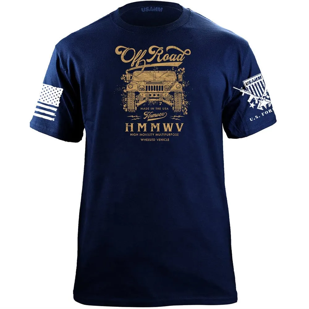 Off Roadin' Humvee Graphic T-shirt