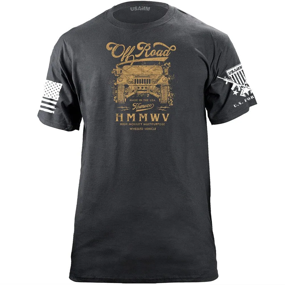 Off Roadin' Humvee Graphic T-shirt