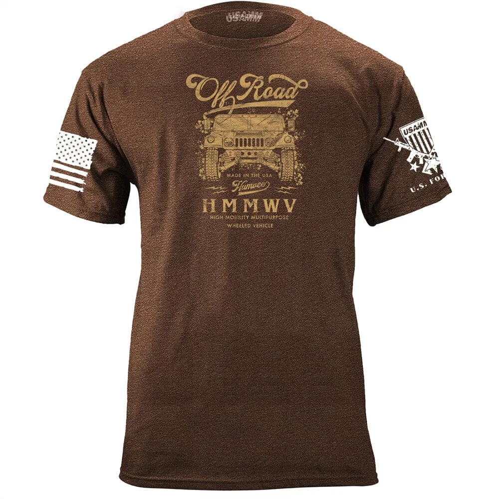 Off Roadin' Humvee Graphic T-shirt
