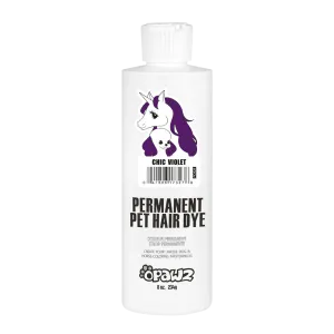 Permanent Dog Hair Dye Chic Violet 8oz by Opawz