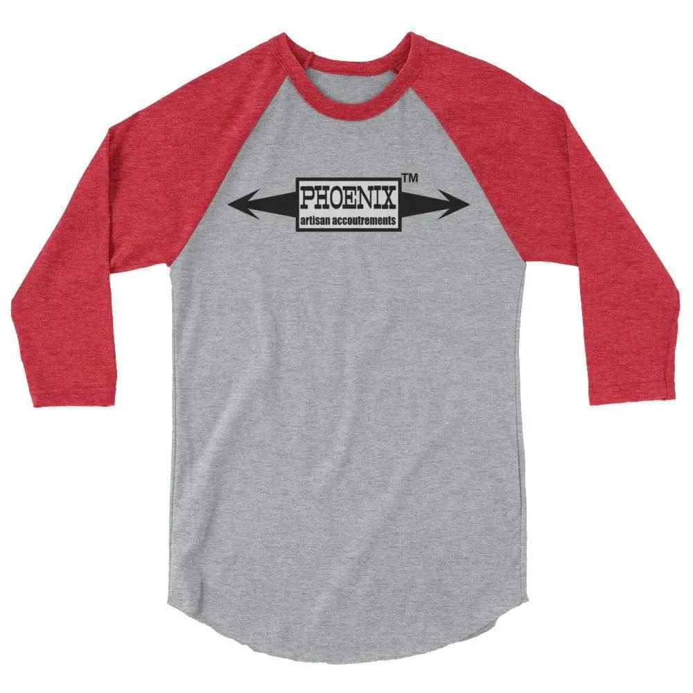 Phoenix Shaving 3/4 sleeve raglan shirt