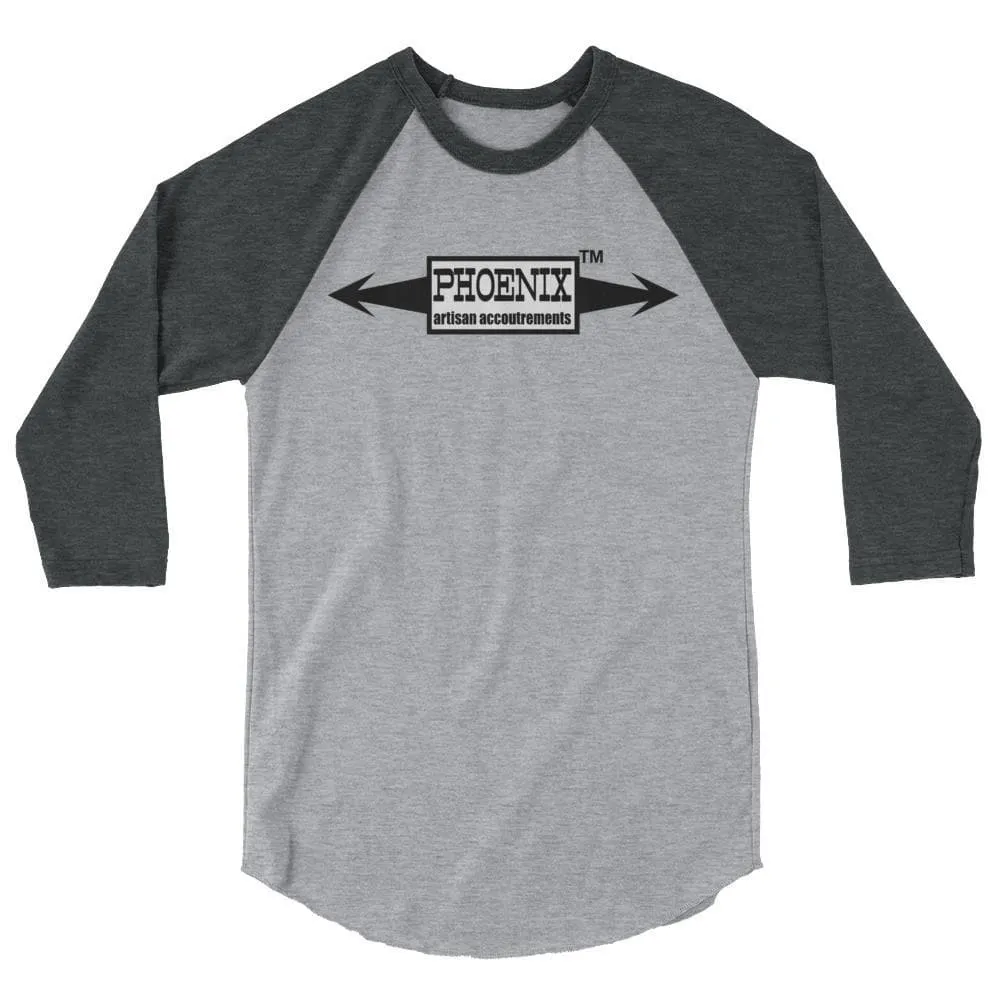 Phoenix Shaving 3/4 sleeve raglan shirt
