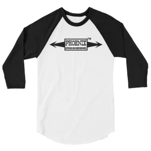 Phoenix Shaving 3/4 sleeve raglan shirt