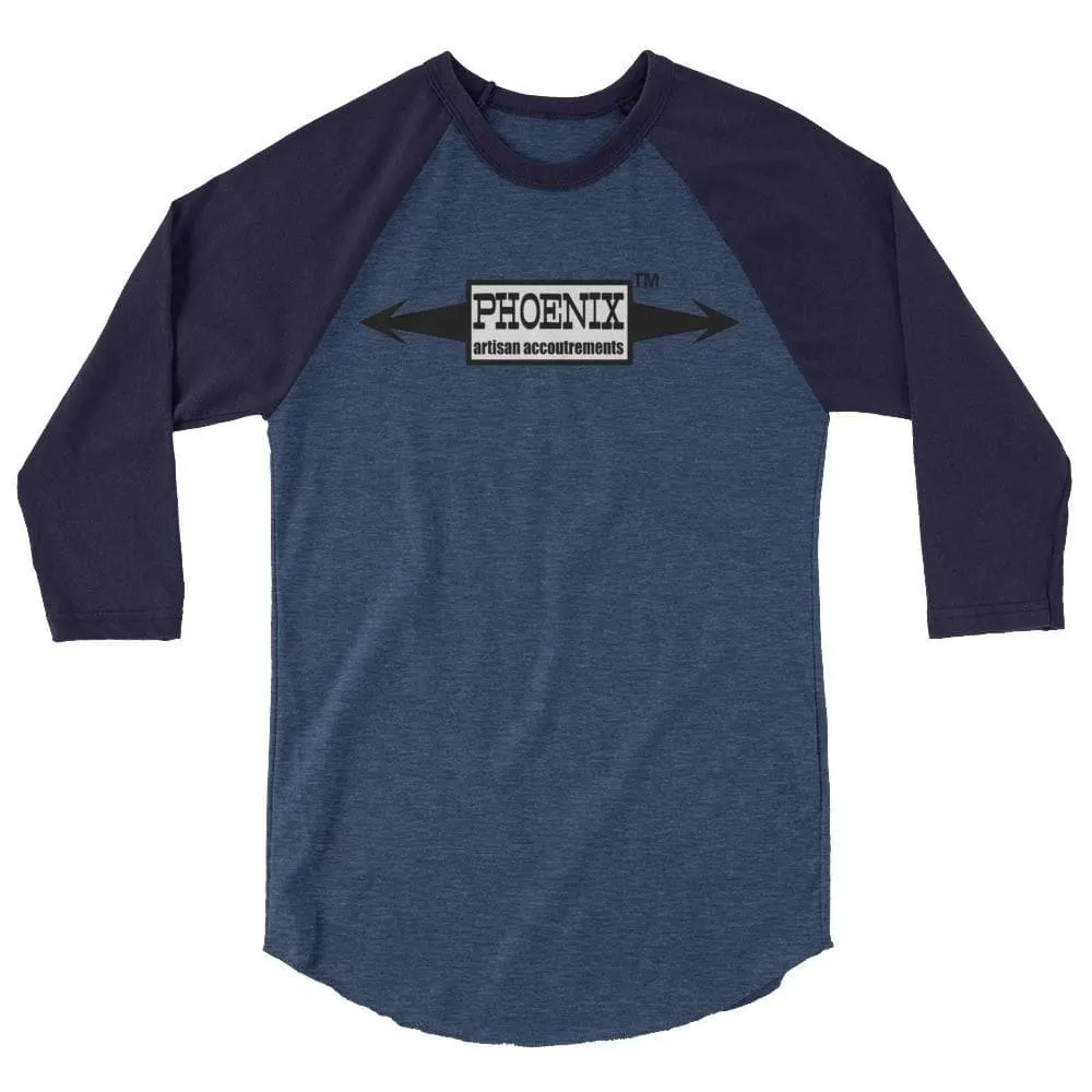 Phoenix Shaving 3/4 sleeve raglan shirt