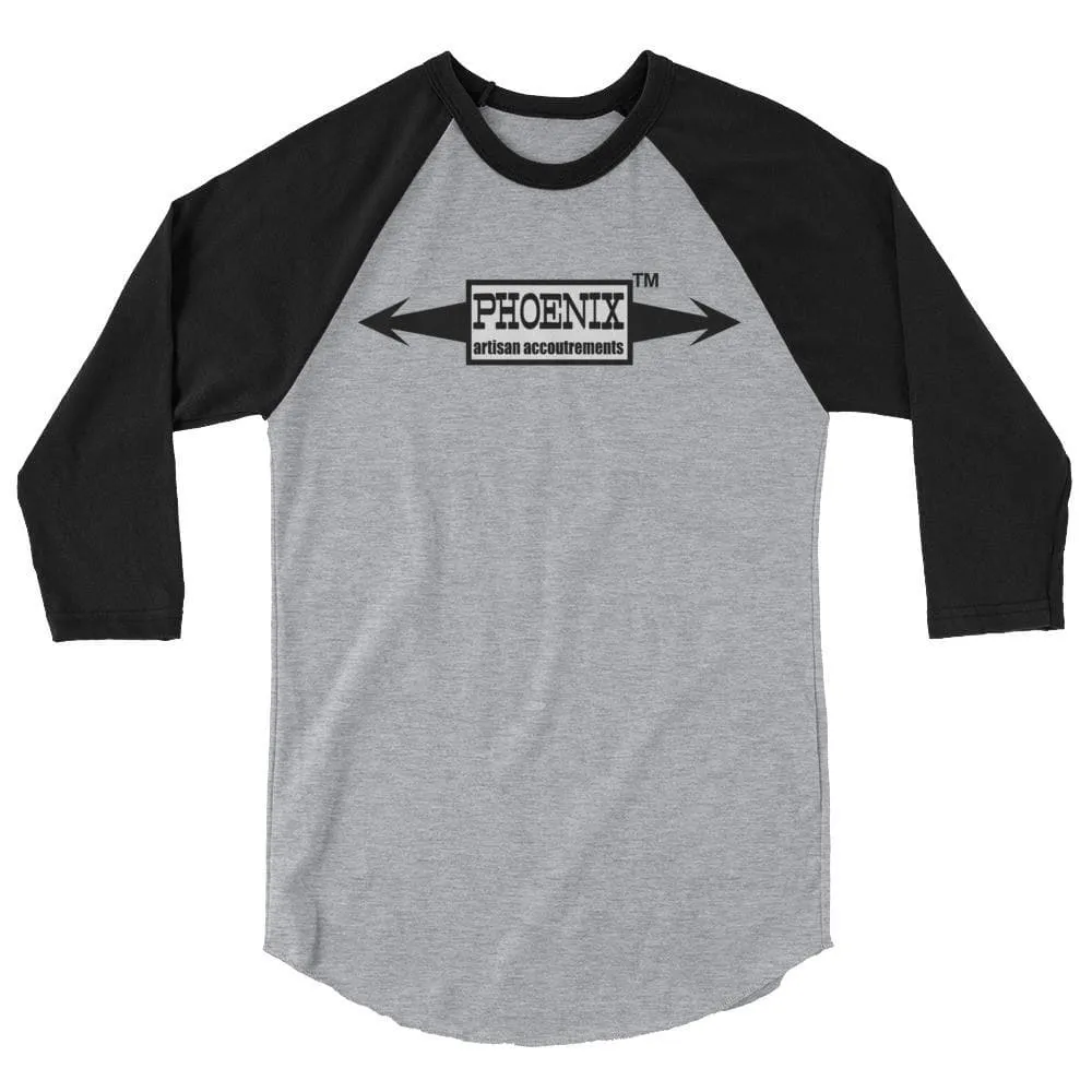 Phoenix Shaving 3/4 sleeve raglan shirt