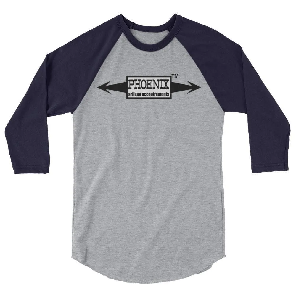 Phoenix Shaving 3/4 sleeve raglan shirt