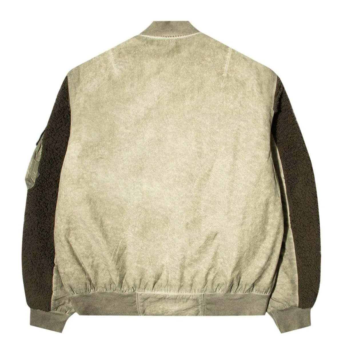 PILE FLEECE OVERDYED JACKET
