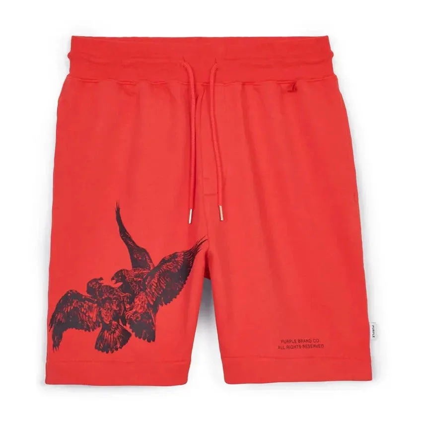 Purple Brand P413 Red Bird Relaxed Fit Short
