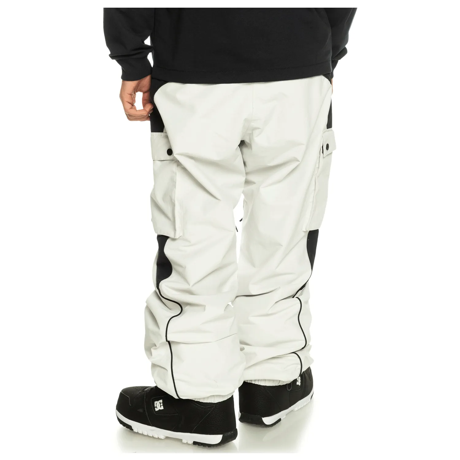 Quiksilver Men's Snow Down Cargo Pant 2024 Nimbus Cloud