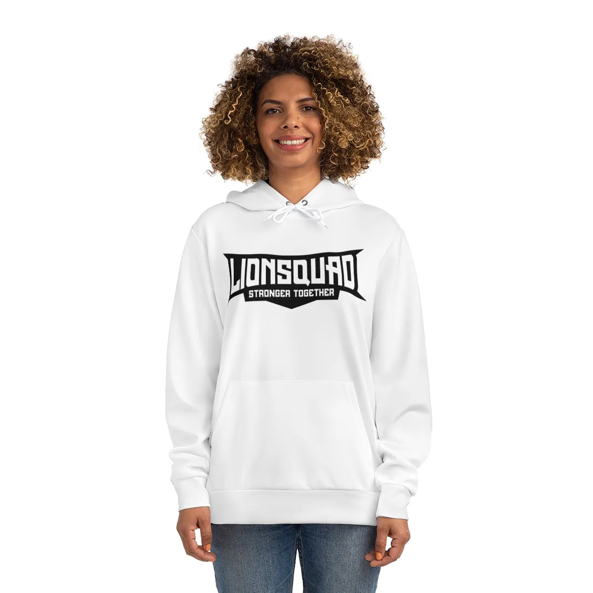 "BLACK SQUAD" LIONSQUAD AOP Fashion Hoodie