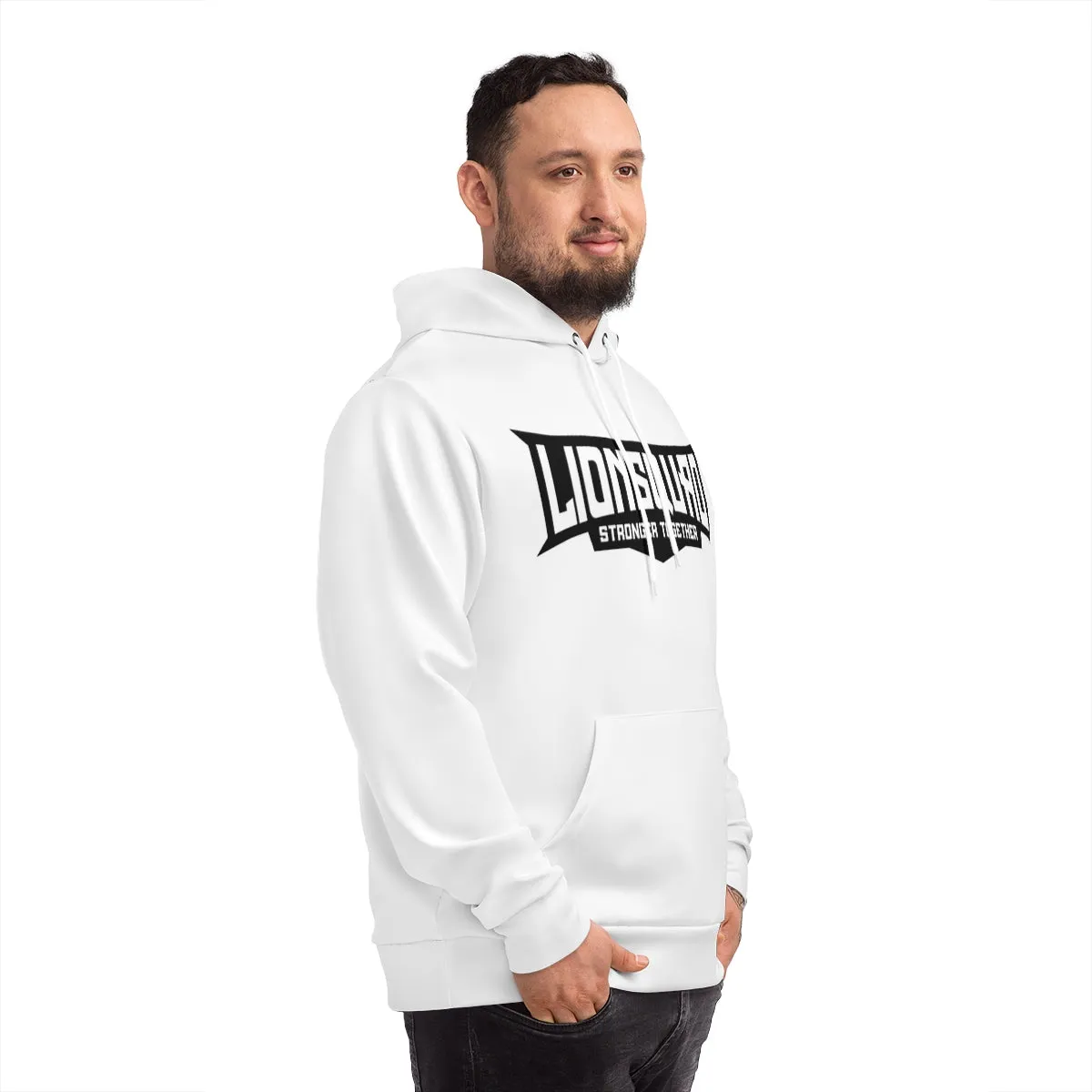"BLACK SQUAD" LIONSQUAD AOP Fashion Hoodie