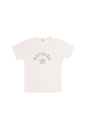 Ratgirl Star Baby Tee Cream