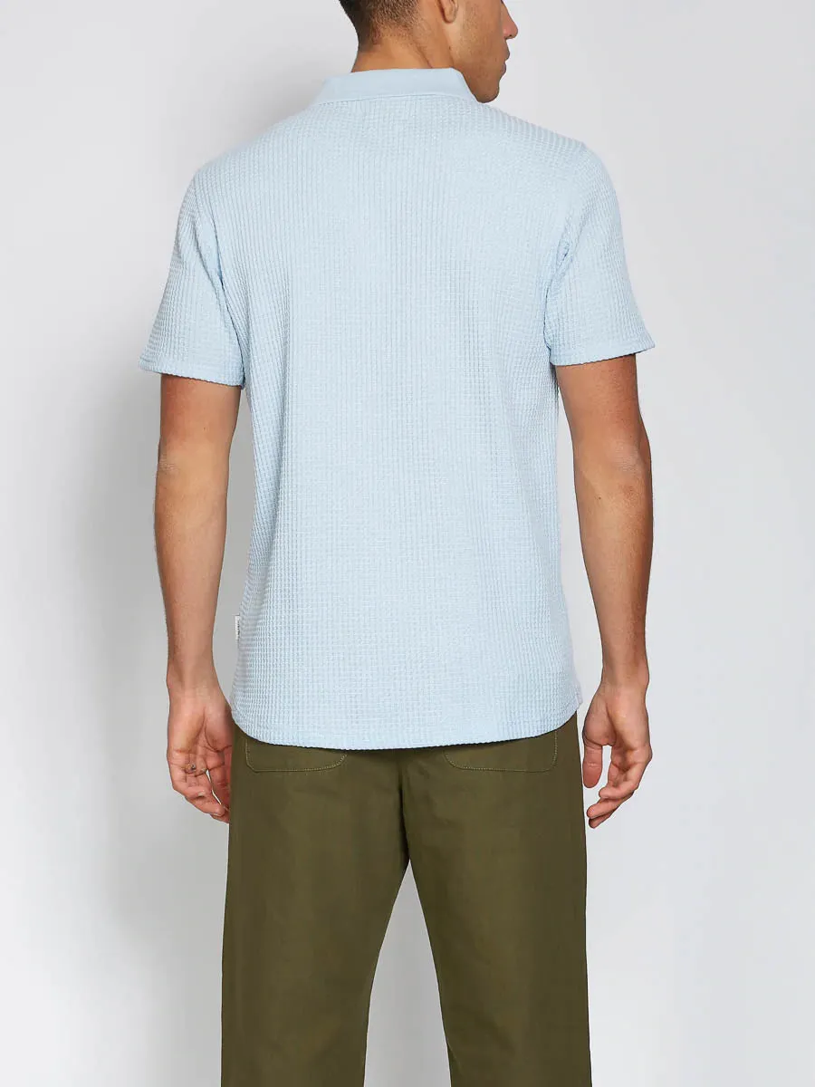 Tabley Polo Shirt - morval sky blue