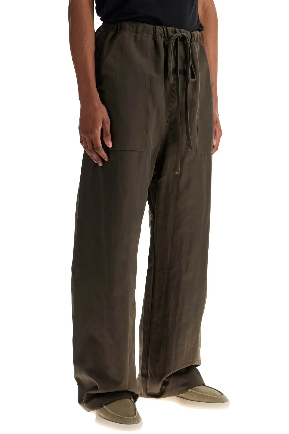 Textured Utility Trousers