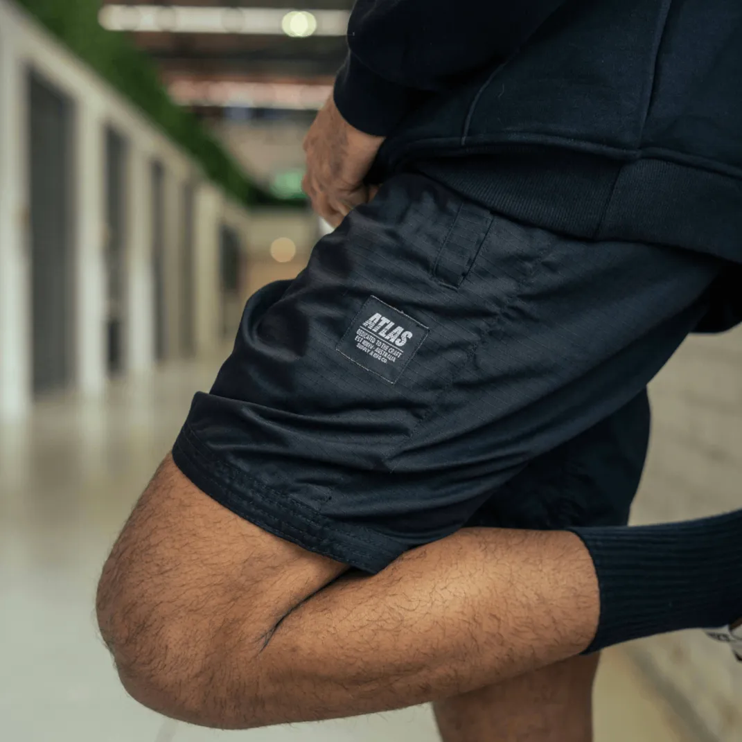 The Atlas Brand - 'Street' Ripstop Shorts - Black