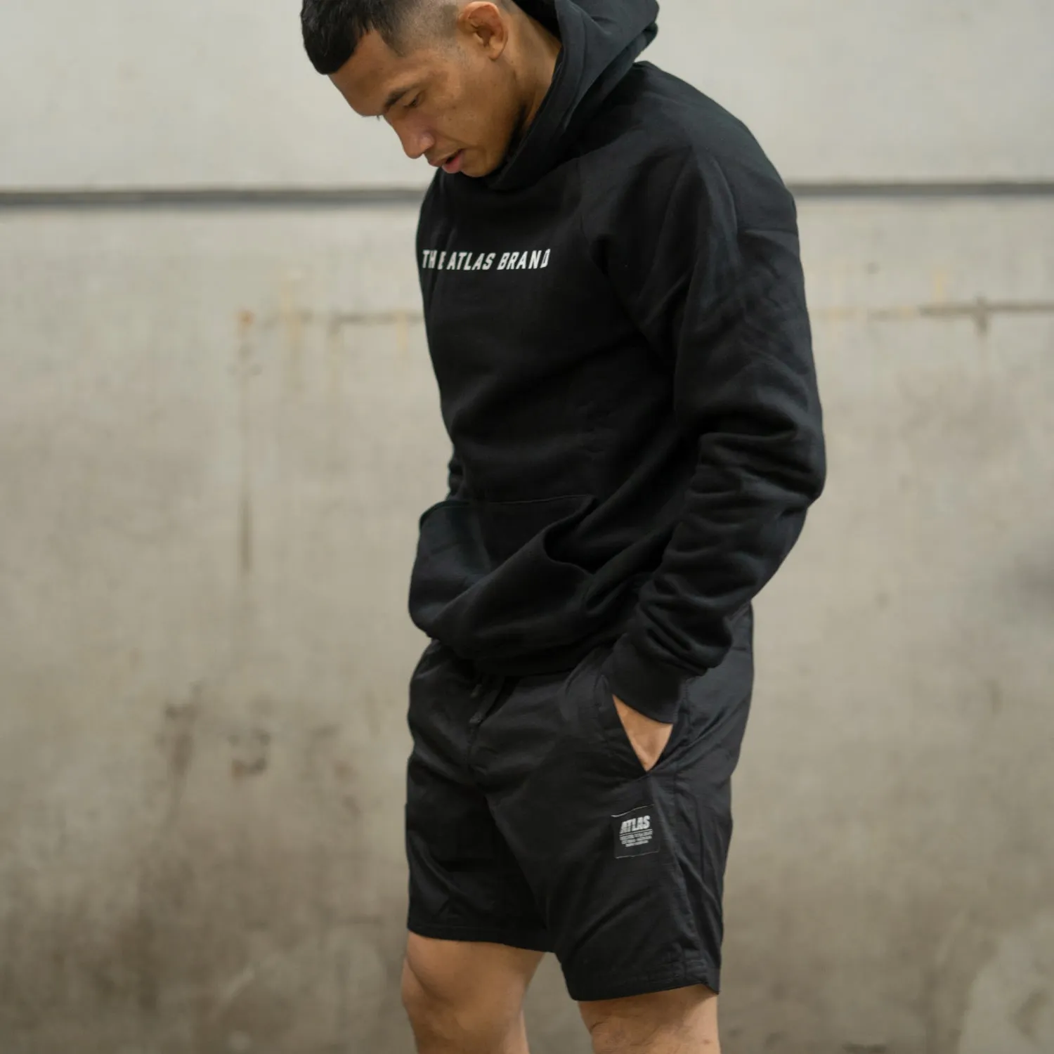 The Atlas Brand - 'Street' Ripstop Shorts - Black