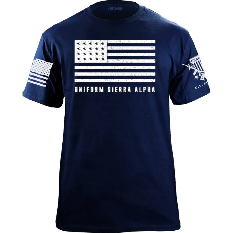 Uniform Sierra Alpha Bottom Tactical T-shirt
