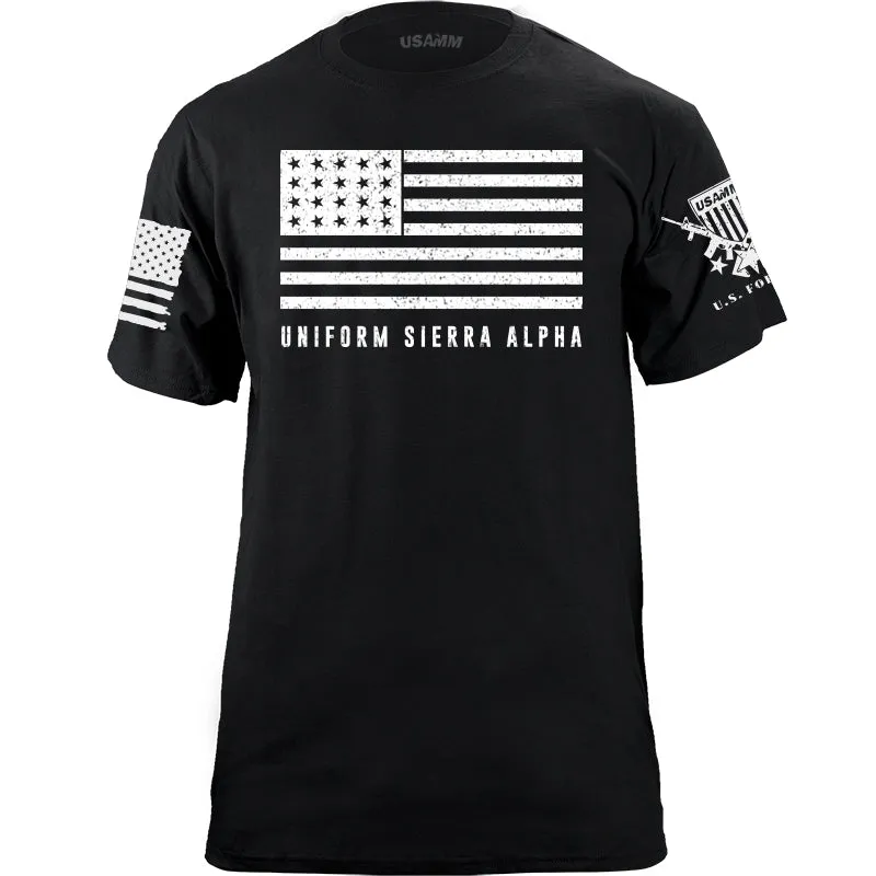 Uniform Sierra Alpha Bottom Tactical T-shirt