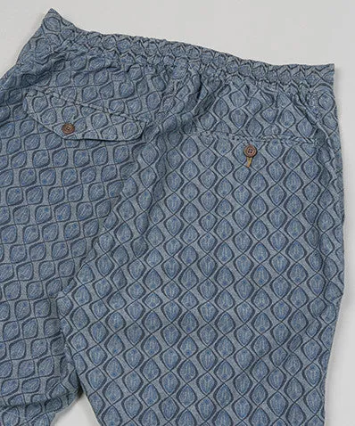 Universal Works Bacal Chambray Dune Short
