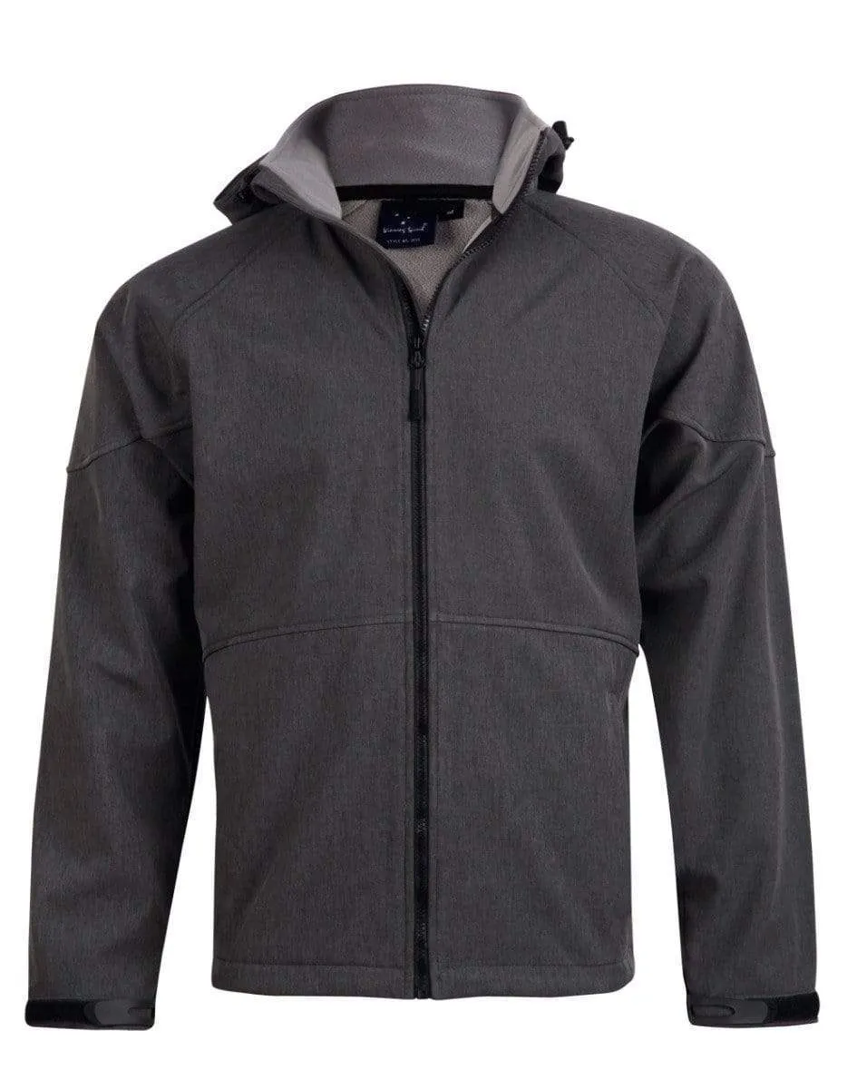 Winning Spirit Aspen Softshell Hood Jacket Men's Jk33