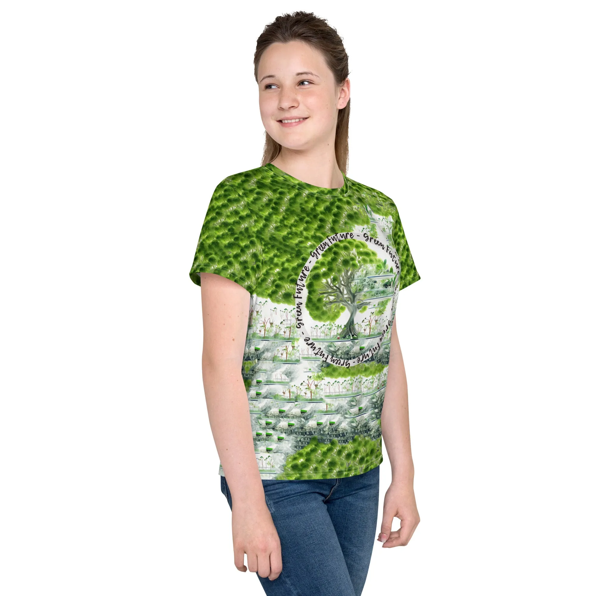 Youth T-Shirt Green Future