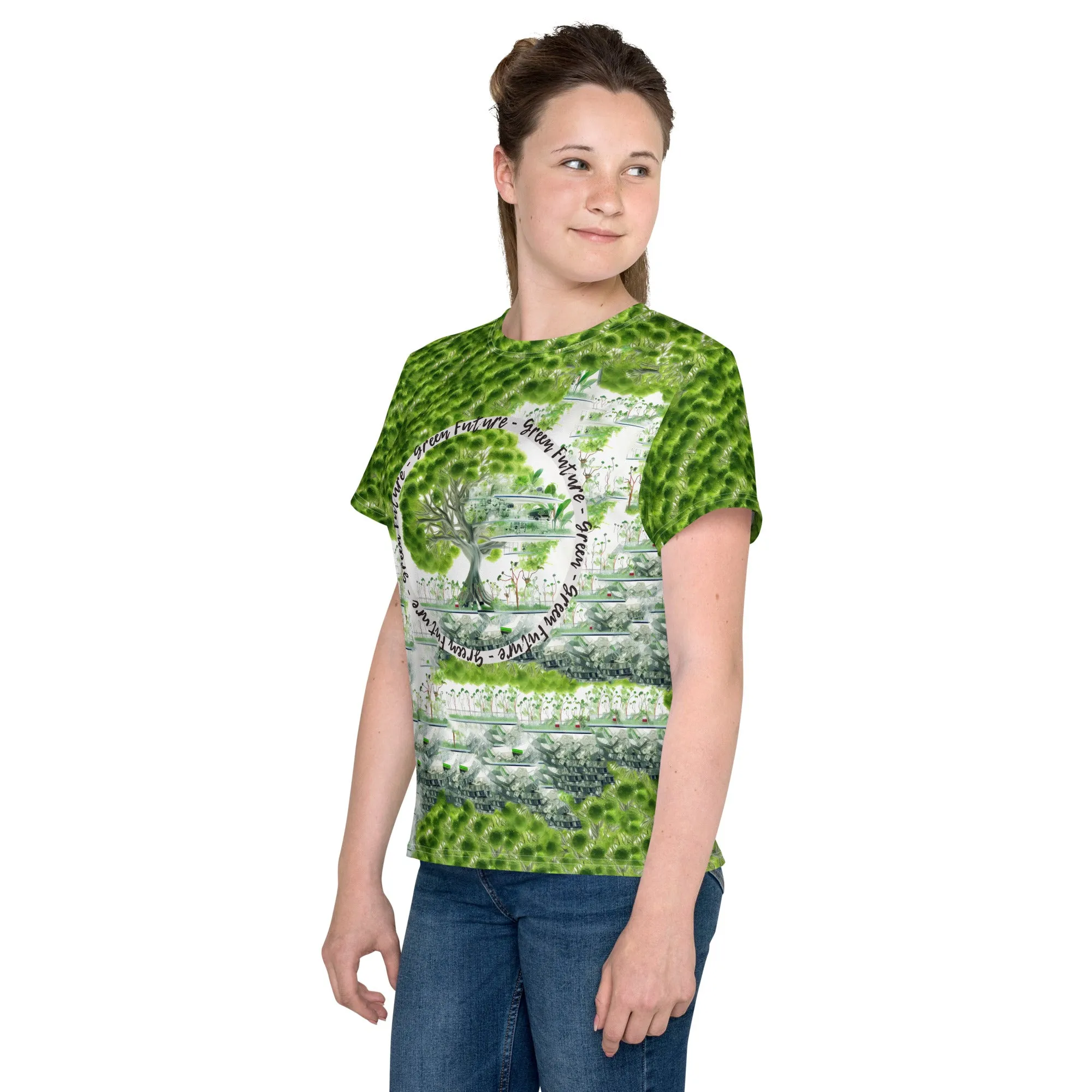 Youth T-Shirt Green Future