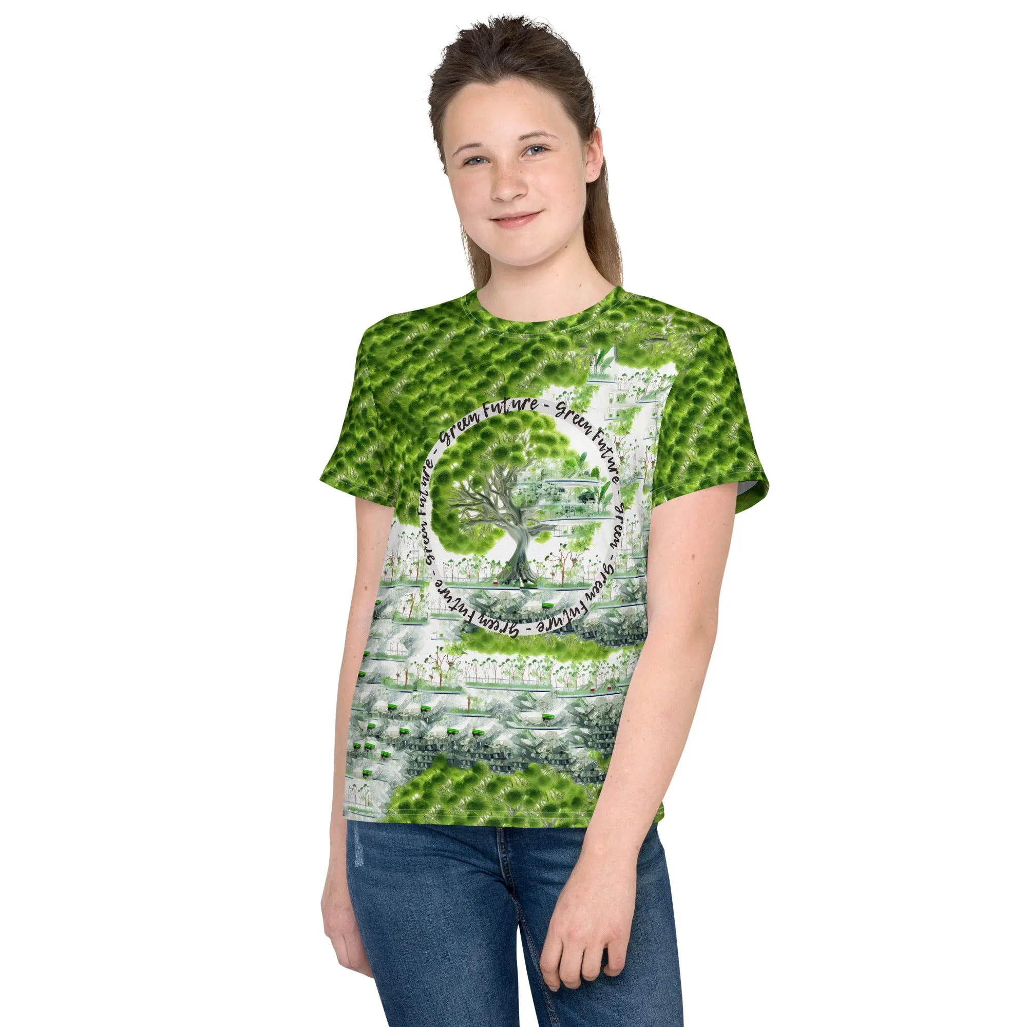 Youth T-Shirt Green Future
