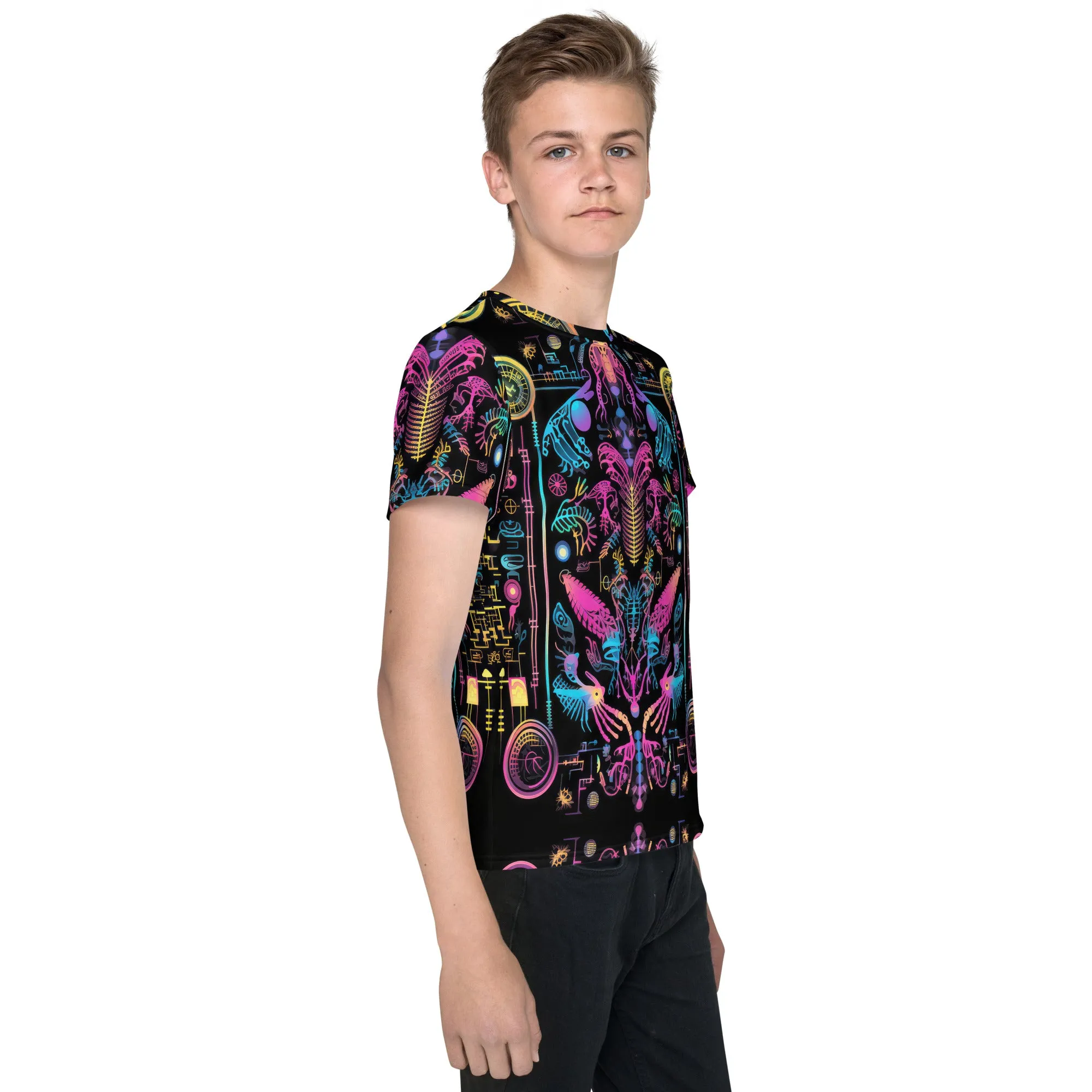 Youth T-Shirt Natural Circuits
