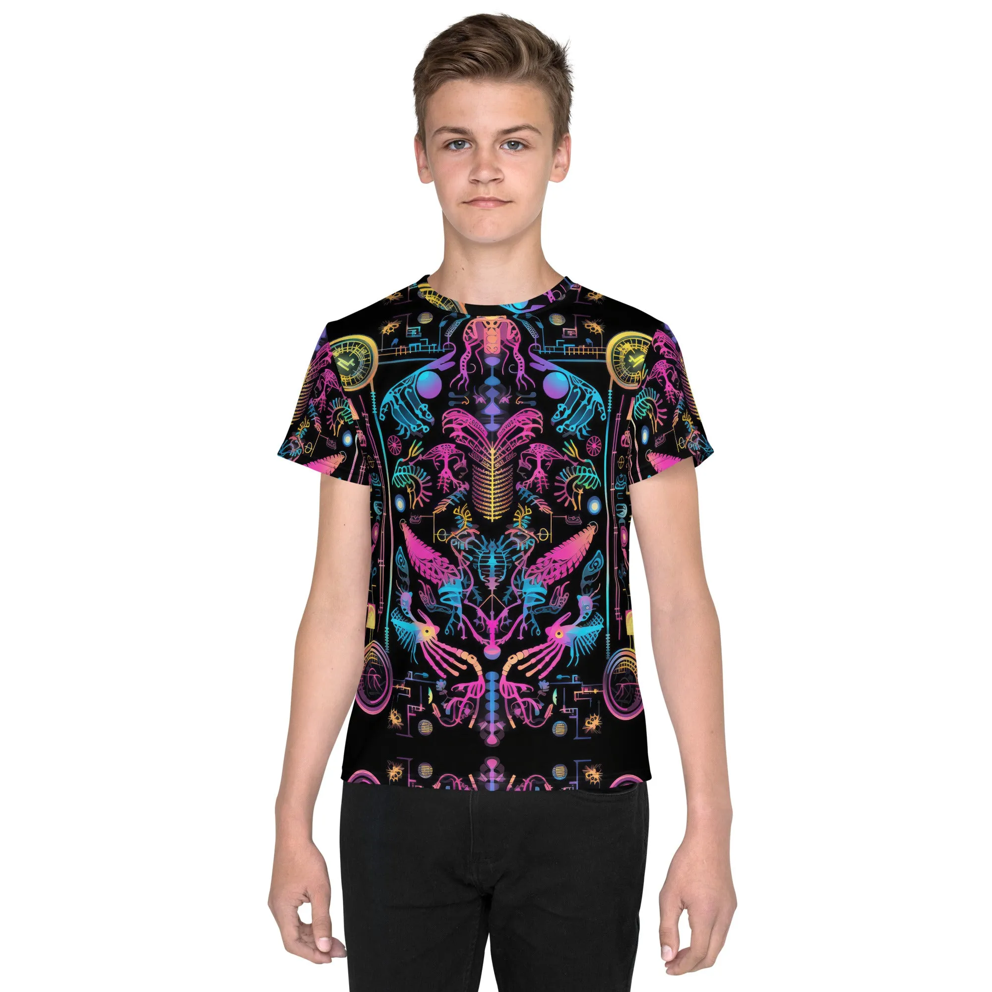Youth T-Shirt Natural Circuits