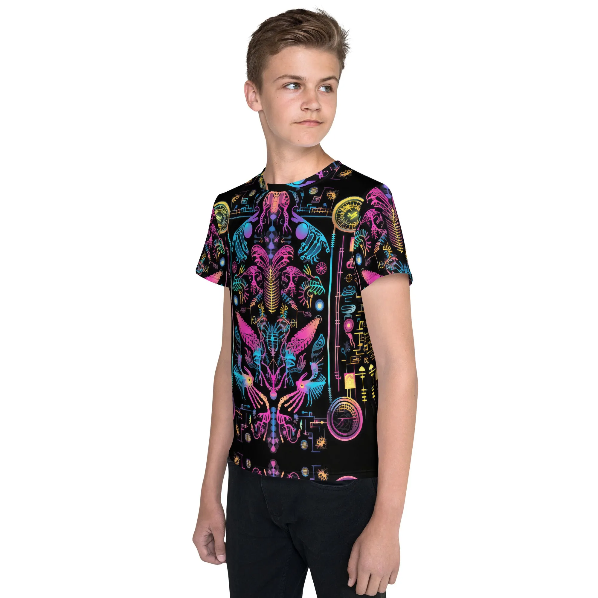 Youth T-Shirt Natural Circuits