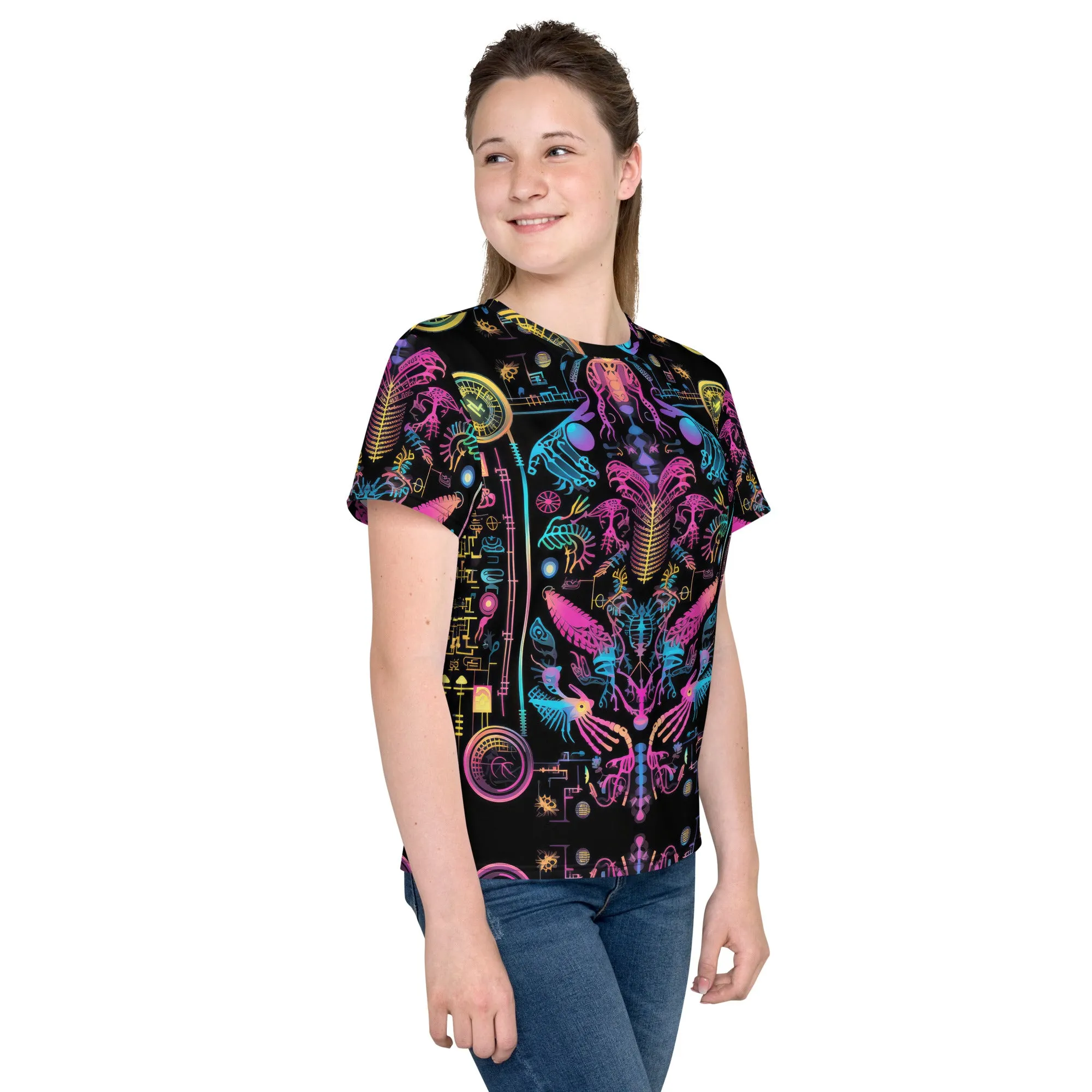 Youth T-Shirt Natural Circuits