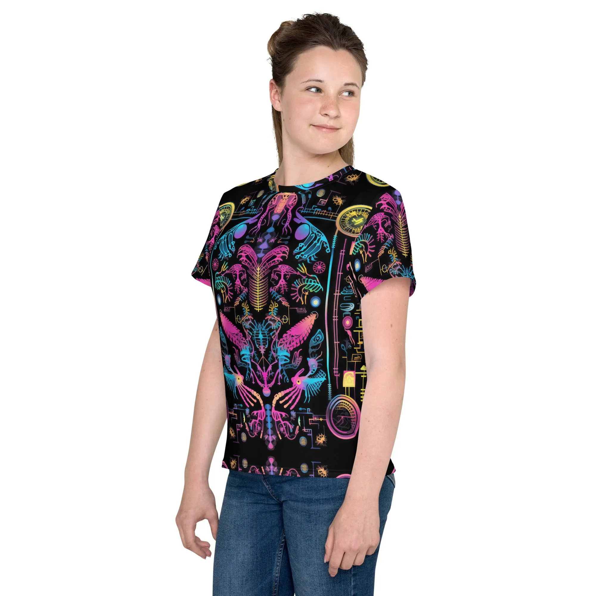 Youth T-Shirt Natural Circuits